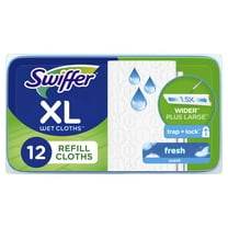 Swiffer Sweep   Mop XL, Wet Pads Refill, Floor Cleaner, Cleaning Cloths, Fresh Scent, 12 Count