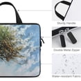thumbnail image 3 of Werpe Tree Sky Cloud Diving Fabric Laptop Handle Bag Computer Protect Case 17inch, 3 of 5