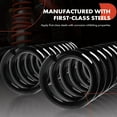 thumbnail image 4 of A-Premium 2Pcs Front Suspension Coil Spring Set Compatible with Ford Ranger 1983-1997 & Mazda B2300 B4000 1994-1997, B3000 1994-1995/1997, Driver and Passenger Side, 4 of 8