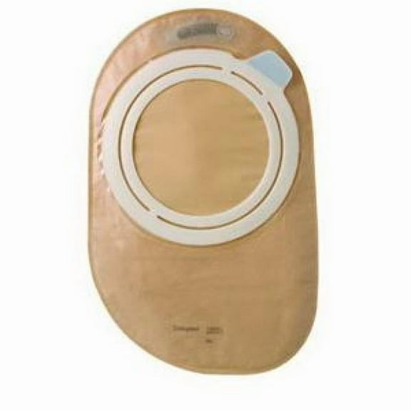 SenSura Flex Filtered Ostomy Pouch, Two-Piece System, 8.5 Inch Length, Maxi, 2-3/4 Inch Stoma, Closed end, Transparent, Yellow Code, 30 Count