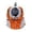 Orange, variant on Medium Pet Carrier Backpack 14.2x17.7in Breathable Mesh for Medium Dogs and Cats,Colour as Pictured