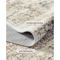 thumbnail image 6 of 5x7 Washable Area Rug, Low-Profile Living Room Rug with Non-Slip Backing & Durable Edge Binding, Large Area Rug, Vintage Rugs for Living Room, Bedroom, Dinning Room, 6 of 13