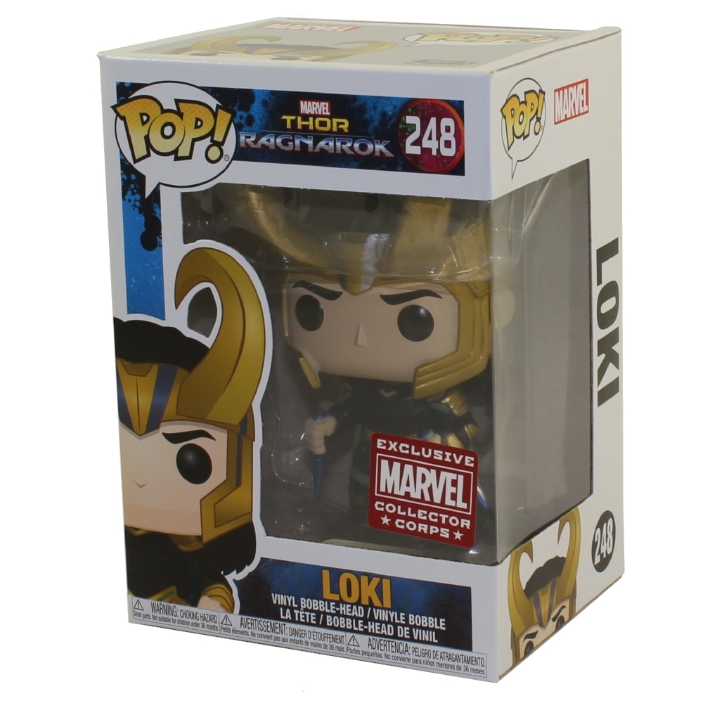 Funko POP! Marvel Collector Corps - Thor Ragnarok Vinyl Bobble-Head Figure - LOKI #248