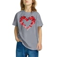 thumbnail image 2 of Shirt for Girls Girls Red Long Sleeve Shirt Teenage Girl Shirts Girls Shirts Size 12-14 Girls Tops Under $10 Fall, 2 of 4