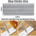 AdXKenry Microfiber Spray Mop For Floor Cleaning 2 Pack Microfiber