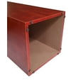 thumbnail image 4 of FixtureDisplays® 15x15x36" Cube Pedestal Table Display Glorifier Riser Stand Centerpiece Flower Sculputure Merchandise Lamp Book Stand Easy assembly required 15929-APPLEWOOD, 4 of 6