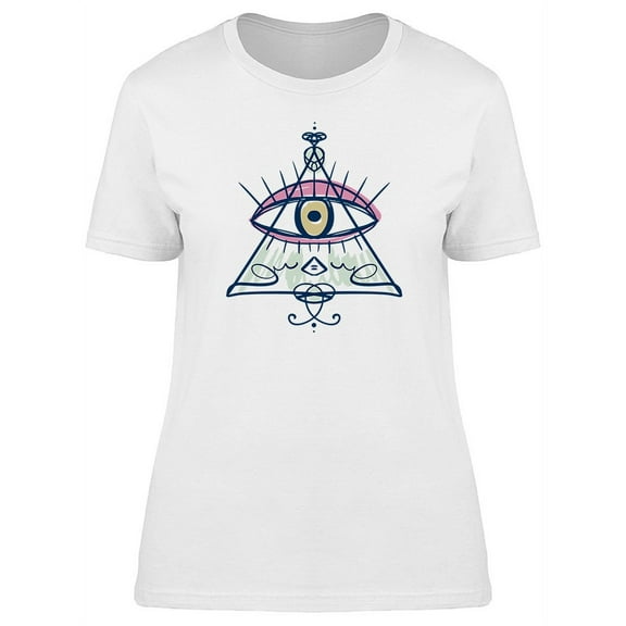 Eye Of Providence Symbol T-Shirt Women -Image by Shutterstock, Female Medium