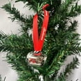 thumbnail image 3 of 24 Pack Christmas Hanging Ornaments with Printed Ribbon,Christmas Mood-Creating Decorations for Christmas Tree Gift Decor,DIY Holiday Arrangement and Home Styling,Silver, 3 of 9