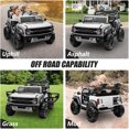 thumbnail image 2 of 24V 2 Seater Ride on Truck Car, Ford Bronco Raptor Kids Electric Vehicle Car with Parent Remote, Battery Powered Ride on Toy for Boys Girls w/ Rear Wheel Suspension, Bluetooth, White, 2 of 8