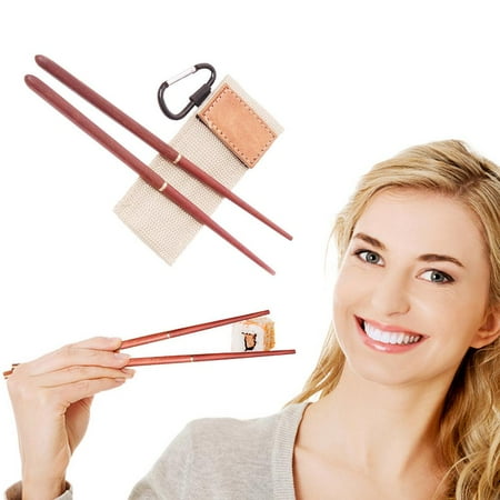 

Fovolat Collapsible Chopsticks Metal Chopsticks Foldable Wood Chopsticks Portable Outdoor Utensils Reusable Travel Chopsticks Collapsible Chopsticks beautiful