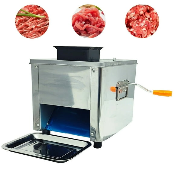 Meat Slicing Machine Commercial Pork Beef Mutton Electric Slicer with 10MM Blade