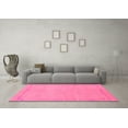 thumbnail image 3 of Ahgly Company Indoor Rectangle Abstract Pink Modern Area Rugs, 8' x 10', 3 of 4