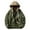 Green, variant on Men's Corduroy Hooded Jacket for Fall and Winter Comfortable Two Piece Outerwear with Long Sleeves for Daily Wear