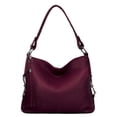 thumbnail image 3 of Bolso de hombro YALUXE Bolso hobo de piel auténtica para mujer, 3 of 7