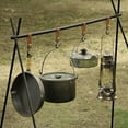 thumbnail image 3 of Gancho portátil para exteriores, gancho en forma de S para Picnic y acampada, gancho para colgar de cuero PU, gancho para llavero, estante de almacenamiento, juego de ganchos para estante, 3 of 8
