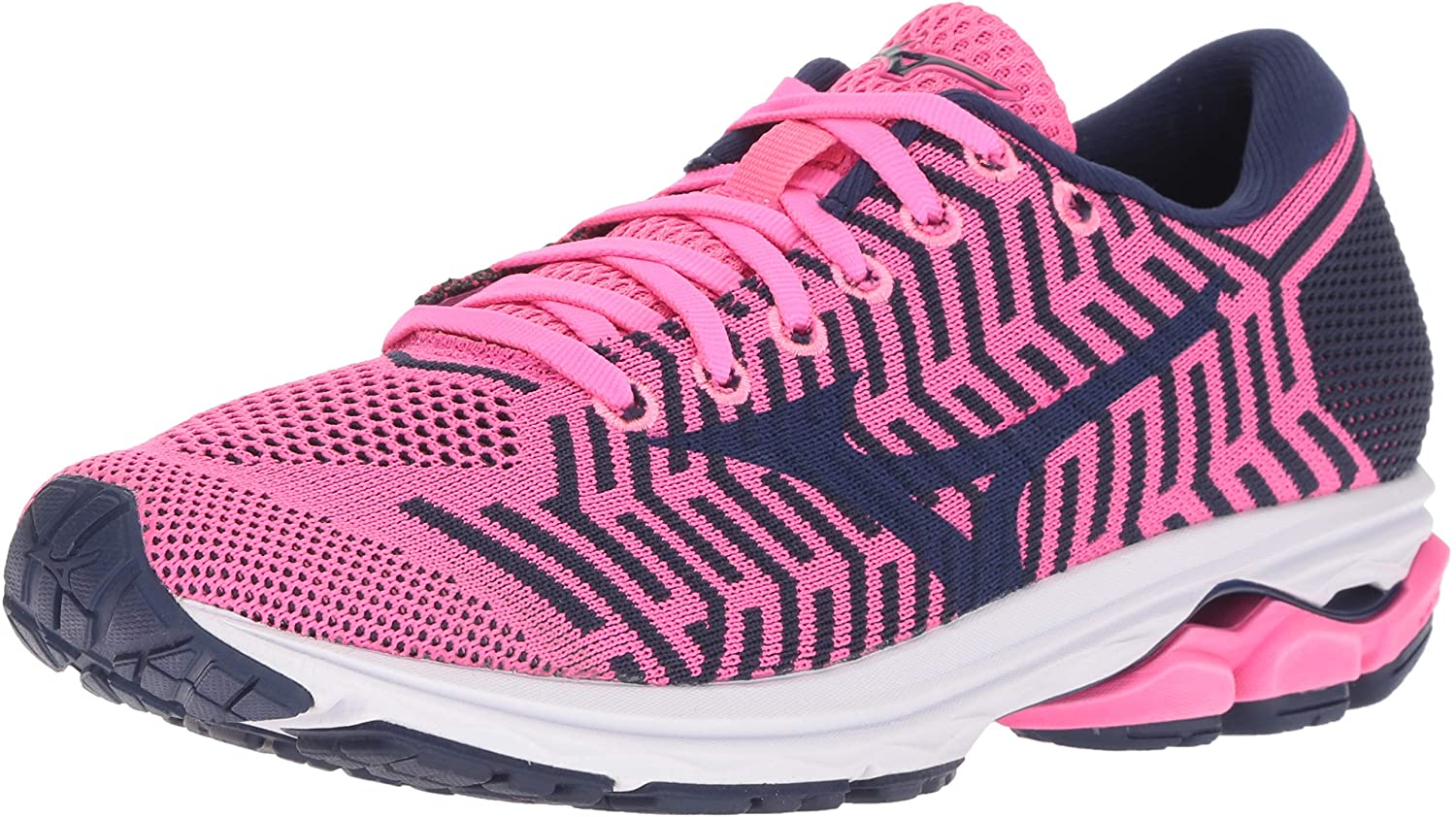 mizuno women's wave rider 22 knit running shoe