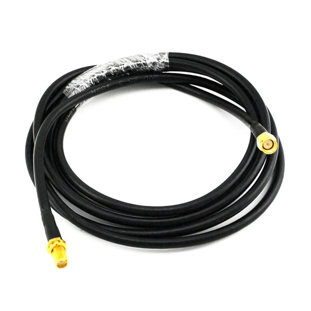 RP SMA Macho a RP SMA Conector hembra Cable de mamparo RG316 174 178 Coaxial