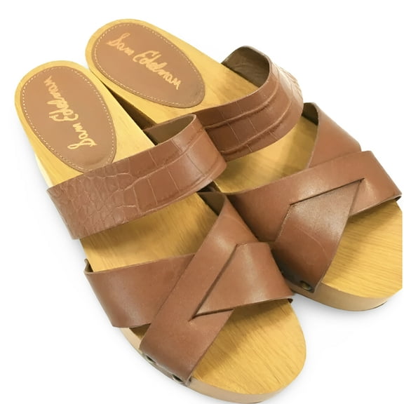 Sam Edelman Women's Saddle Leather Bane Platform Sandals 6M