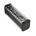 thumbnail image 1 of 8 Slots 18650 Power Bank Case 22.5W Fast Charging DIY Battery Box Digital Display USB Type C DC5.5x2.1 Output Black, 1 of 8