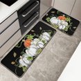 thumbnail image 4 of Lilixerw 2 PCS Halloween Kitchen Rugs,Funny Pumpkin Spooky Washable Kitchen Mats for Floor,Non Slip Comfort Halloween Mat for Party, 4 of 6