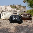 thumbnail image 5 of Burminsa, bolsos de hombro de piel de vaca auténtica con almohada para mujer, bolso cruzado de diseñador de lujo 2025, bolso Boston, bolsos de mano para mujer, 5 of 5