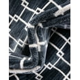 thumbnail image 6 of Jill Zarin Uptown Collection Area Rug - Metropolitan (2' x 5' 1" Runner Navy Blue/Ivory), 6 of 6