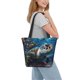 thumbnail image 2 of Disketp Ocean Coral Turtle Bolsa de Hombro Casual para Mujer, Bolso Cruzado para Compras, Viajes y Uso Diario, 2 of 6