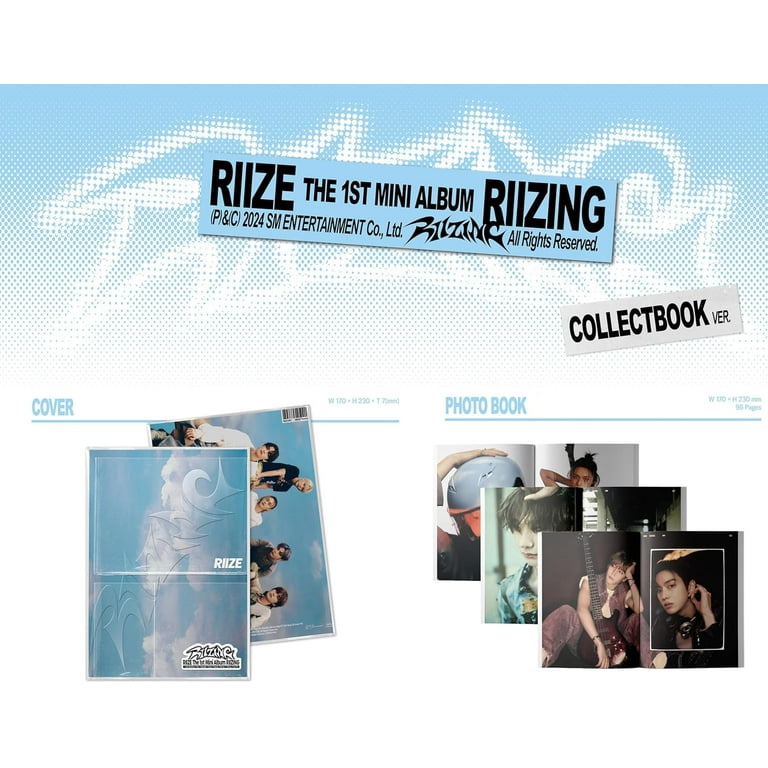 RIIZE ウンソク トレカ Walmart EXCLUSIVE Ver us Riize - Riizing - Collect Book Version - incl. 96pg