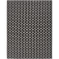 thumbnail image 2 of Nourison Twist Reversible 10' x 14' Black Modern Rug, 2 of 11