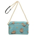 thumbnail image 2 of FORMRS Women Crossbody Purse with Chain Strap Vegan Leather Shoulder Handbag, Cartoon Capybaras, 2 of 7