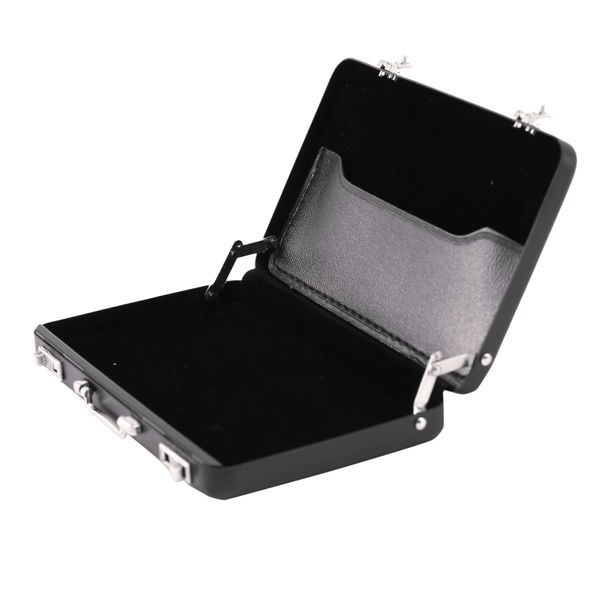 4X Business Card Case Mini Carry Case Card Case Card Password Case Only Used for Card Business Cards, Etc. Black