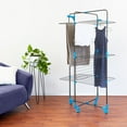 thumbnail image 3 of Daytek 3 Tier Extendable Steel Tower Clothes Drying Rack, 98 Feet Drying Space, 3 of 8