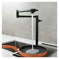 thumbnail image 1 of Brass Kitchen Faucet Deck Mount Two Handle Folding Stretchable Pot Filler Faucet For Kitchen ,bar Laundry RV Farmhouse, 1 of 7