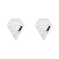 thumbnail image 4 of Transemion Transparent Acrylic Rulers 45 Degree Diamonds Ruler Craft Quilting Ruler Cutting Rulers DIY Handmade Tailor Supplies Diamond shape 2Set, 4 of 6