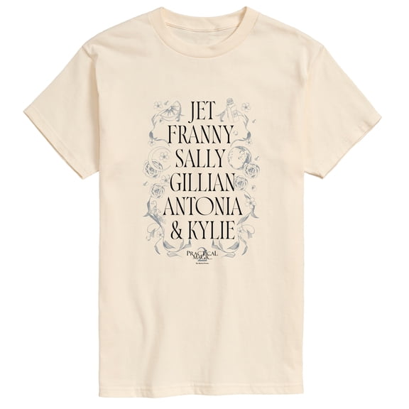 Practical Magic 2 - Character Names Short Sleeve Graphic T-Shirt