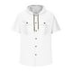 thumbnail image 4 of Playeras Elvqul de Hombre Economicas Liso Blanco Manga Corta con Capucha Botones, 4 of 6