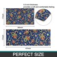 thumbnail image 7 of Blue Christmas Candy Cane Pattern Kitchen Rugs Sets Of 2,Anti Fatigue Kitchen Mat Rugs Non Slip Washable,Decorative Kitchen Floor Mats for Kitchen,Sink,Laundry,17"x30"+17"x47", 7 of 7