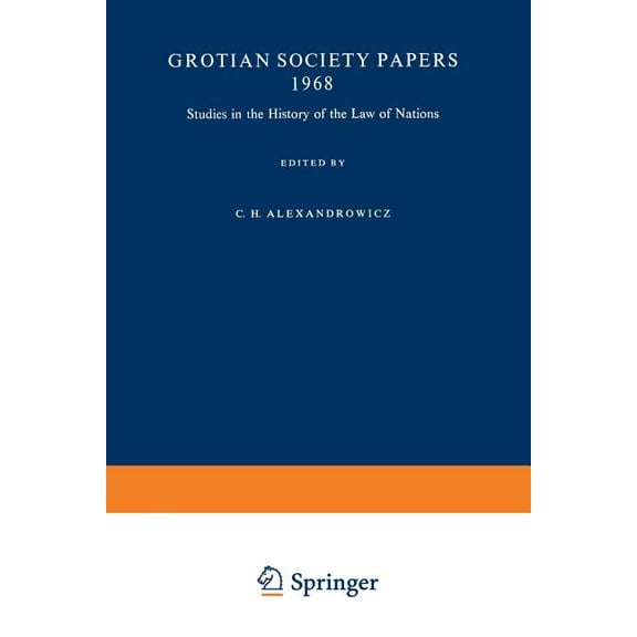 Studies in the History of the Law of Nations, (Paperback)