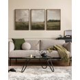 thumbnail image 3 of Hieng Large Framed Canvas Wall Art, 3 Pcs, Living Room Vintage Landscape Decor, Nature Wall Art Bedroom Above Bed Decor, Country Retro Pictures, 16x24inch, Set of 3, 3 of 5