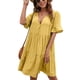 thumbnail image 2 of Vestido Suelto NikouMX Cuello en V Media Manga Uso Conveniente Talla S M L XL, 2 of 6