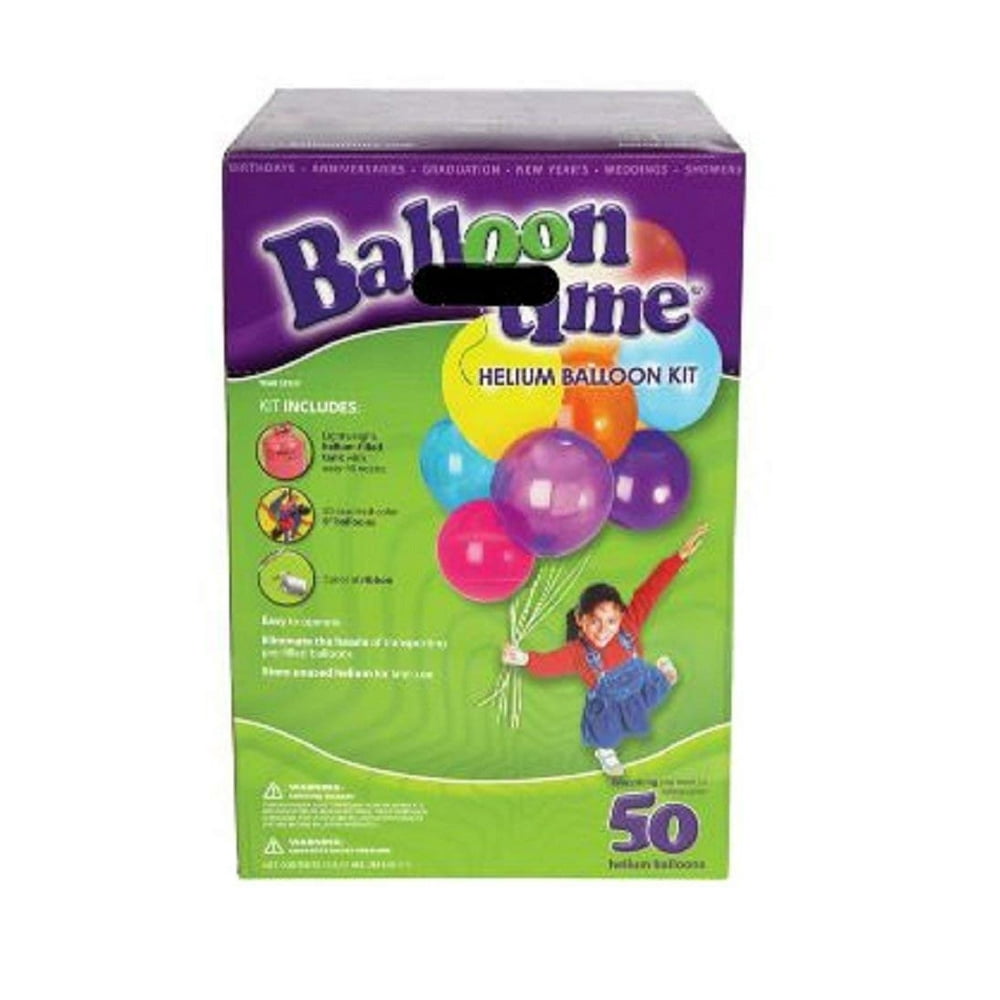 Balloon Time Helium Balloon Kit Boxed