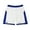 White - whtrylblu, variant on Adidas Mens 2-Tone Athletic Workout Shorts, White, XX-Large