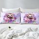 thumbnail image 5 of Funda Nórdica Acuarela Floral Juego de Cama Encantadora Jungla Animal Funda Nórdica, 5 of 8