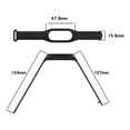 thumbnail image 3 of Correa de Silicona Deportiva Impermeable para Xiaomi Mi Band 9/8 con Case, 3 of 4