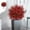 Red, variant on SHIMELE Artificial Fake Flowers Outdoor Decor - Faux Silk Plants, Realistic Plastic Decorations, Garden Bundles for Porch & Patio, Maintenance-Free Floral Arrangements