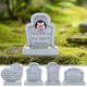 thumbnail image 1 of Xihbxyly Monumento Conmemorativo para Mascotas, Lápida de Resina para Exteriores, Diseño Resistente a La Intemperie, Homenaje a La Mascota Perdida, Decoración de Jardín, Material de Resina Duradero,, 1 of 6
