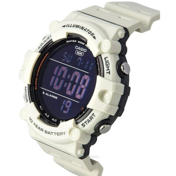Reloj CASIO AE-1500WH-8B2VCF 10 Year Battery-Blanco blanco