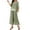 Green, variant on Women's Chiffon 2 Piece Set Plus Size Dressy Wedding Guest Outfit Sequin Patchwork 3/4 Sleeve Tops Wide Leg Flow Capris