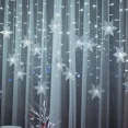 thumbnail image 4 of LED Garland Holiday Snowflakes String Fairy Lights Holiday Ornaments Christmas Tree Decorations for Home Party Noel Navidad 2025, 4 of 5