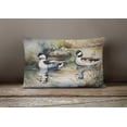 thumbnail image 4 of Bufflehead Throw Pillow 12 in x 16 in, 4 of 4